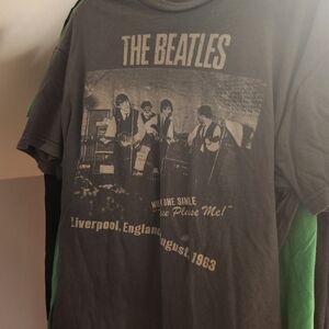 Vintage The Beatles Concert T Shirt Mens Large